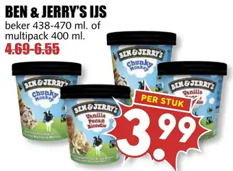 MCD Supermarkt Ben & Jerry's ijs aanbieding