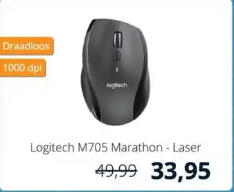 Paradigit Logitech M705 Muis - Marathon Laser aanbieding