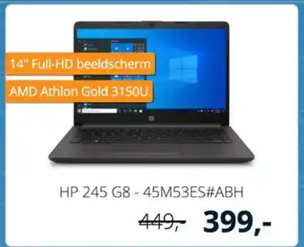 Paradigit HP Laptop 245 G8 | 45M53ES#ABH aanbieding