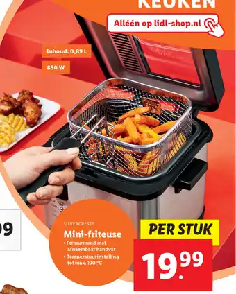 Lidl Silvercrest Mini-friteuse aanbieding