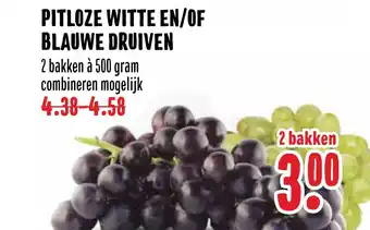 Boon`s Markt Pitloze Witte En/Of Blauwe Druiven aanbieding