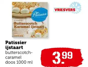 Coop Patissier ijstaart 1000ml aanbieding