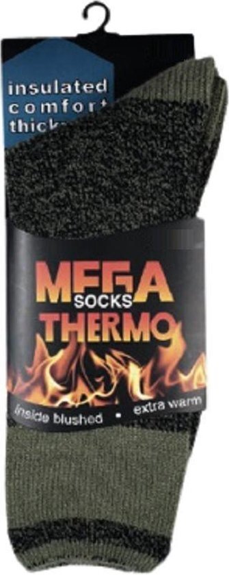 Bol.com Thermo sokken winter - 2 paar aanbieding