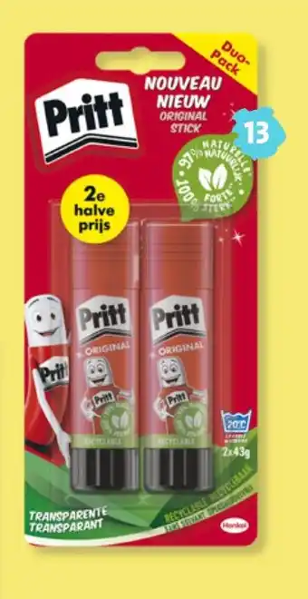 Bruna Pritt lijmstift aanbieding