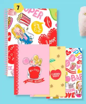 Bruna Blond A4 collegeblok en A5 schriften aanbieding