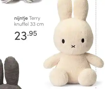 Baby & Tiener nijntje Terry 33cm aanbieding