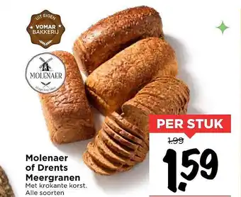 Vomar Voordeelmarkt Molenaer Of Drents Meegranen aanbieding