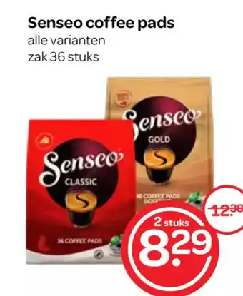 Spar Senseo coffee pads aanbieding