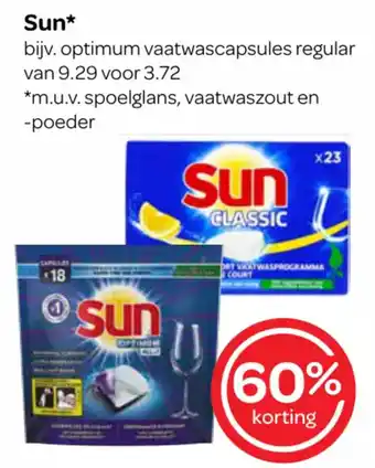 Spar Sun aanbieding