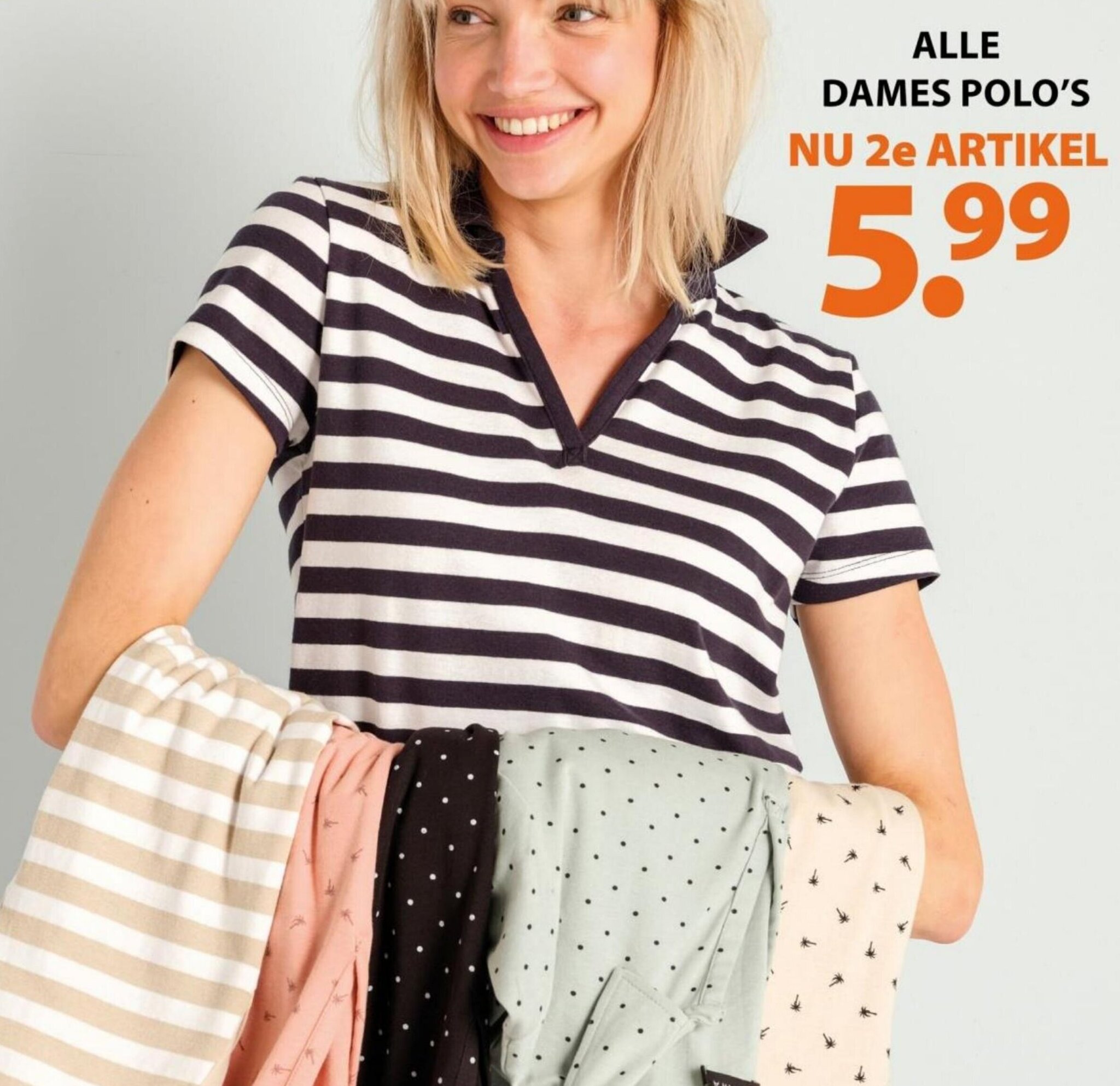 terStal ALLE DAMES POLO'S aanbieding
