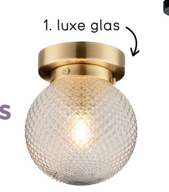 Leen Bakker luxe glas aanbieding