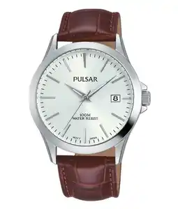 Bol.com Pulsar herenhorloge ps9455x1 - leer - bruin - 38 mm aanbieding
