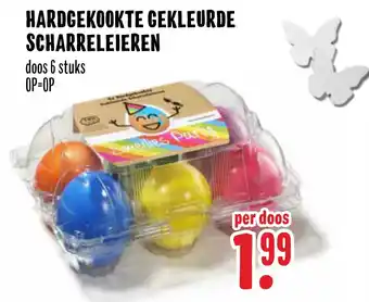 MCD Supermarkt Hardgekookte Gekleurde Scharreleieren aanbieding