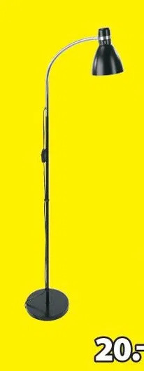Jysk Hansson staande lamp aanbieding