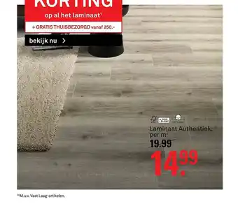 Karwei Laminaat Authentiek aanbieding