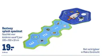 Makro Bestway splash speelmat Geschikt voor kinderen vanaf 2 jaar 335 x 150 x 10 cm aanbieding