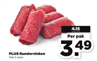 PLUS Plus Rundervinken aanbieding