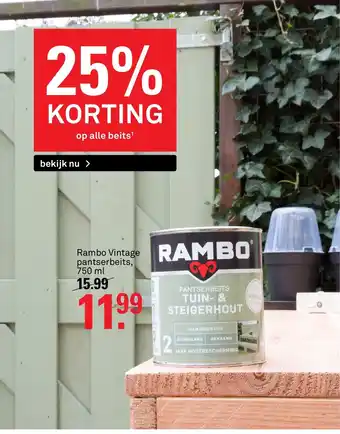 Karwei Rambo Vintage Pantserbeits 750 ml aanbieding