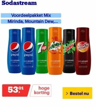 Bol.com Sodastream aanbieding