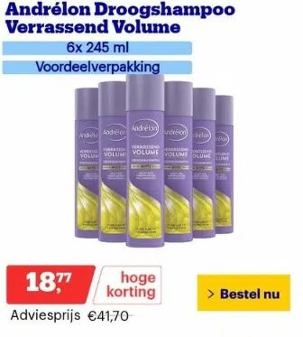 Bol.com Andrélon droogshampoo verrassend volume aanbieding