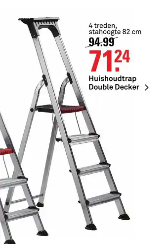 Karwei 4 Treden Stahoogte 82 cm aanbieding