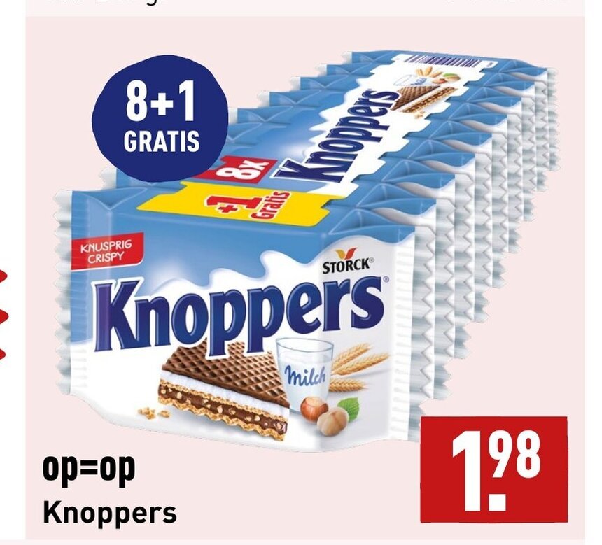 Knoppers aanbieding bij ALDI