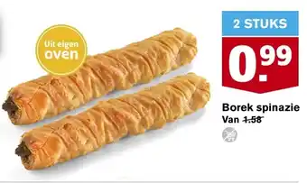 Hoogvliet Borek spinazie aanbieding