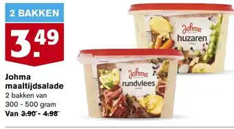 Hoogvliet Johma maaltijdsalade 300-500g aanbieding