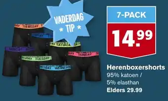 Hoogvliet Herenboxershorts aanbieding