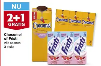 Hoogvliet Chocomel of Fristi aanbieding