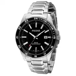 Bol.com Pulsar ps9223x1 - horloge - 44 mm - staal - zilverkleurig aanbieding