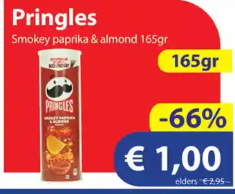 Die Grenze Pringles 165gr aanbieding