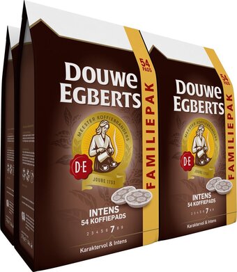 Bol.com Douwe egberts intens koffiepads - 4 x 54 pads aanbieding