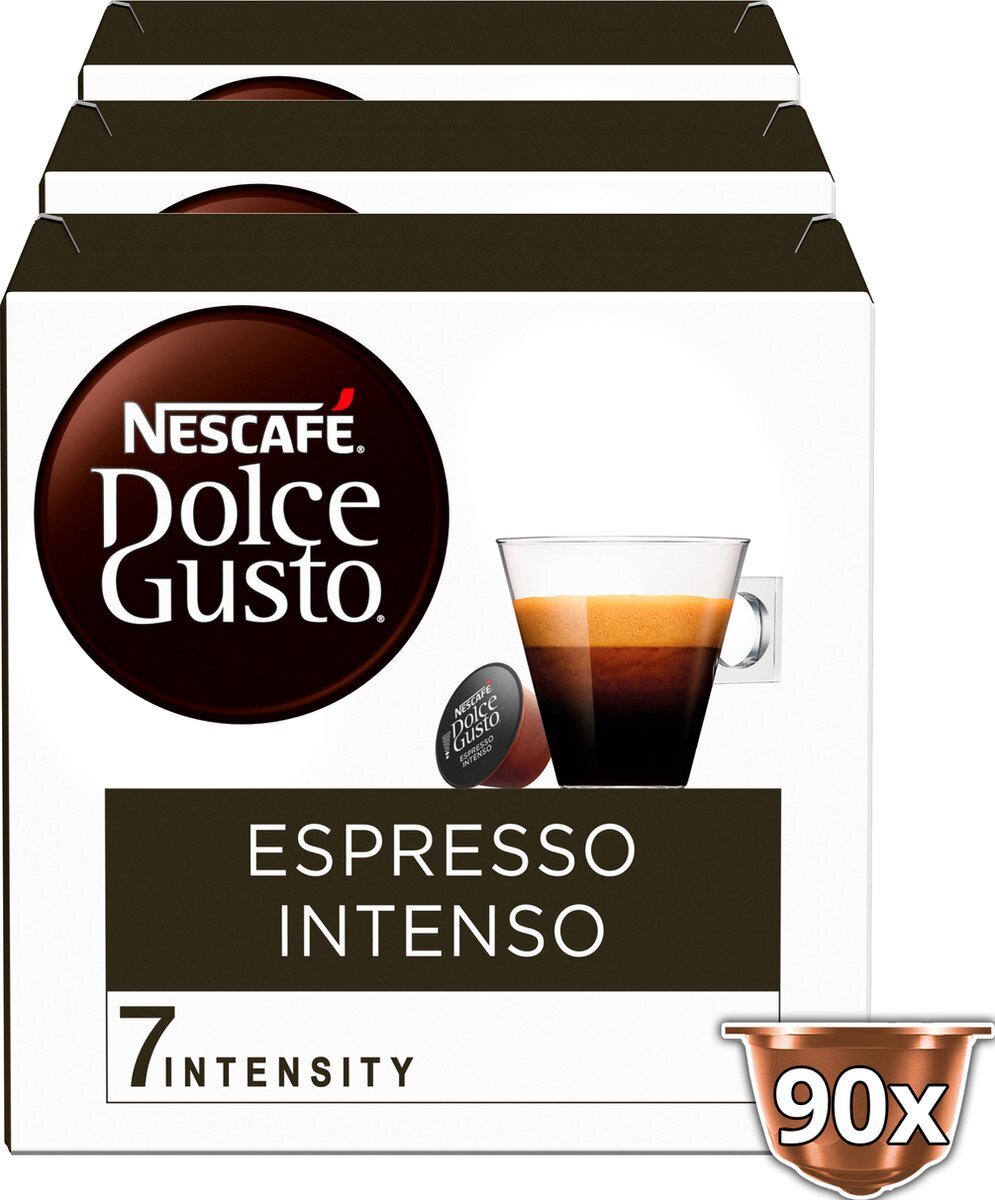 Bol.com Nescafé dolce gusto espresso intenso - 90 koffiecups aanbieding