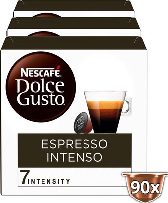 Bol.com Nescafé dolce gusto espresso intenso - 90 koffiecups aanbieding