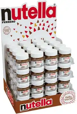 Bol.com Nutella mini - 25 gram x 64 stuks aanbieding