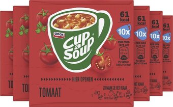 Bol.com Unox cup-a-soup tomaat - 60 x 175 ml - voordeelverpakking aanbieding