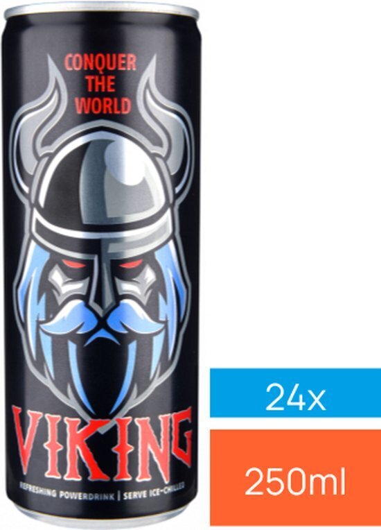 Bol.com Tray viking energy drink 24 x 250ml aanbieding