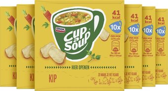 Bol.com Unox cup-a-soup kip - 60 x 175 ml - voordeelverpakking aanbieding