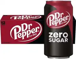 Bol.com Dr pepper zero sugar cherry tray 12 x 333 ml aanbieding