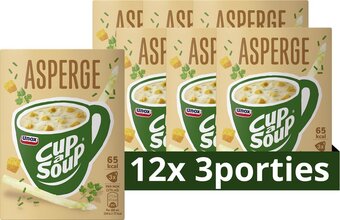 Bol.com Unox asperge cup-a-soup - 12 x 3 x 175 ml - voordeelverpakking aanbieding