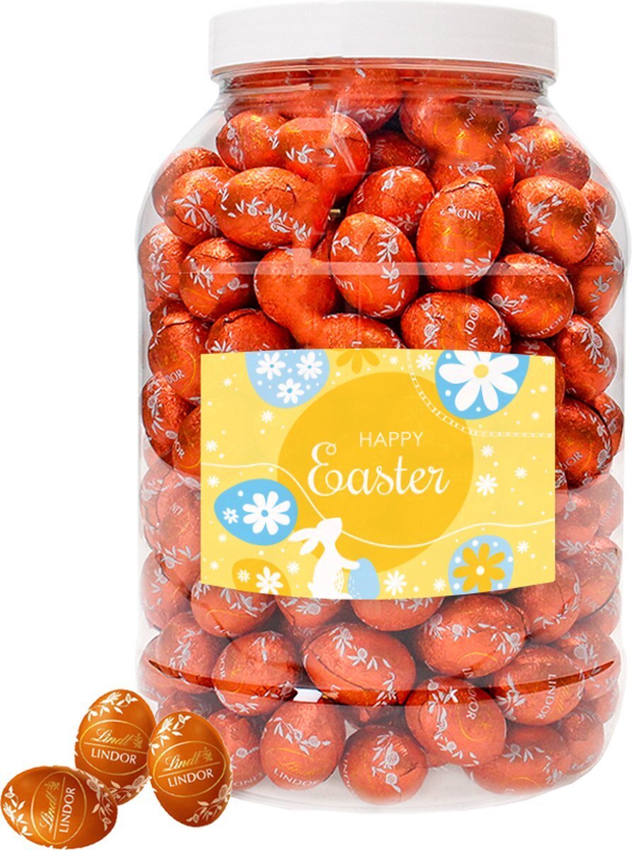 Bol.com Lindor paaseitjes - melkchocolade met sinaasappelvulling - 2000g aanbieding