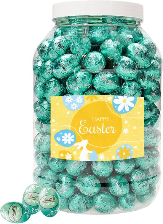 Bol.com Lindor paaseitjes - melkchocolade met kokosnootvulling - 2000g aanbieding