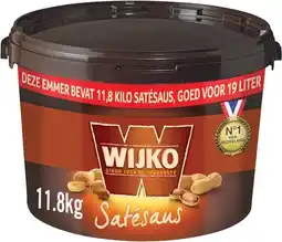 Bol.com Wijko - satesaus pasta - emmer - 11.8 kg aanbieding