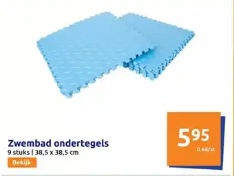 Action Zwembad ondertegels aanbieding