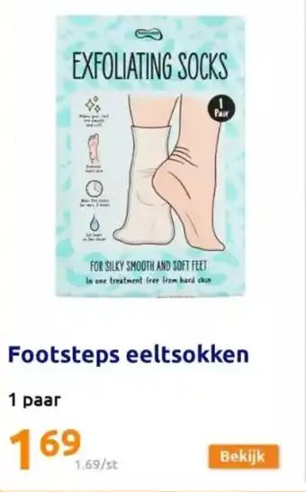 Action Footsteps eeltsokken aanbieding