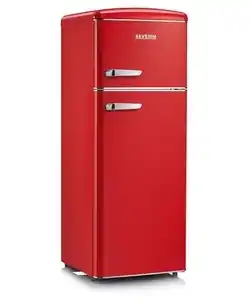 Bol.com Severin rkg 8930 - koel- en vriescombinatie - rood aanbieding