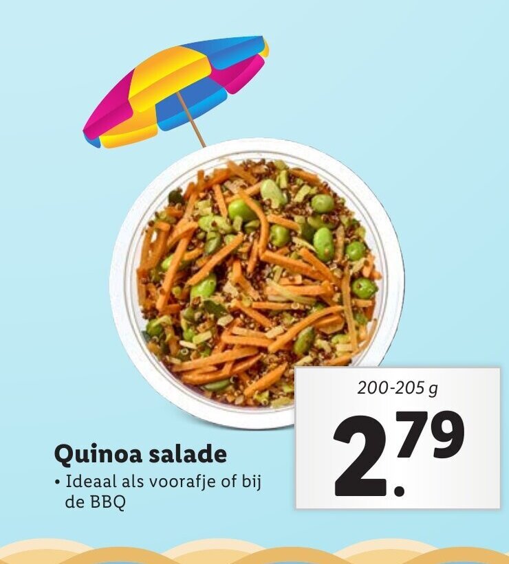 Quinoa salade 200205 g aanbieding bij Lidl
