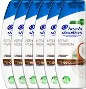 Bol.com Head & shoulders intense hydration - anti-roos - shampoo - tot 100% roosvrij - 6 x 285ml aanbieding