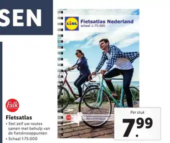 Lidl Falk Fietsatlas aanbieding